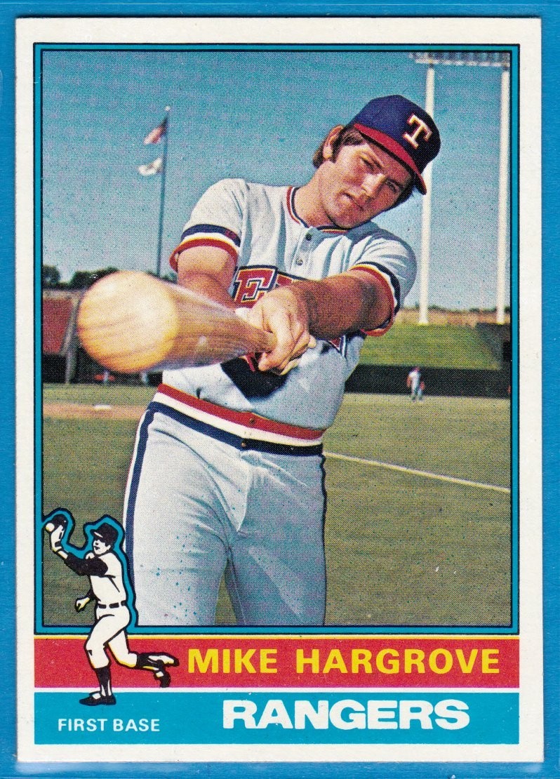 1976 Topps - Mike Hargrove #485 - Texas Rangers