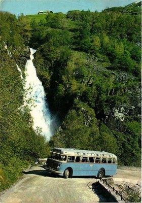 CPM Sivlefoss Wasserfall von Stalheimskleiven NORWEGEN (779572)