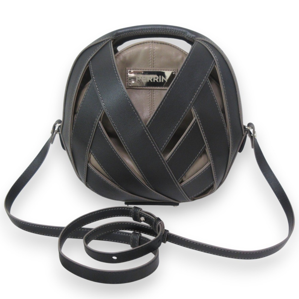 ◆PERRIN PARIS 最新作◆Le Petit Panier バッグ/Brown◆ Perrin Paris Le Petit Panier Leather Shoulder Bag Black