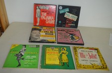 Lot of 7 Vintage 45 RPM Record Sets 1950s