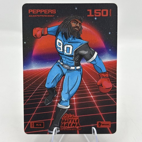 2026 Bo Jackson Battle Arena Julius Peppers Brawl Power Glove Brawl Foil PG-16