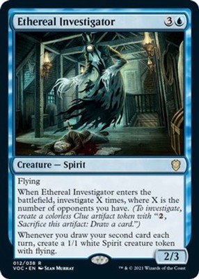 Ethereal Investigator - 12 - NM - Commander: Innistrad: Crimson Vow