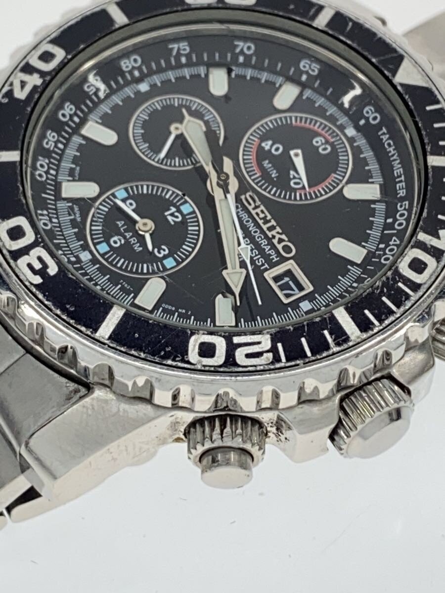7-3949 SEIKO 7T62-0CV0 クロノグラフ 100m防水 7-3949 SEIKO 7T62-0CV0 クロノグラフ 100m防水