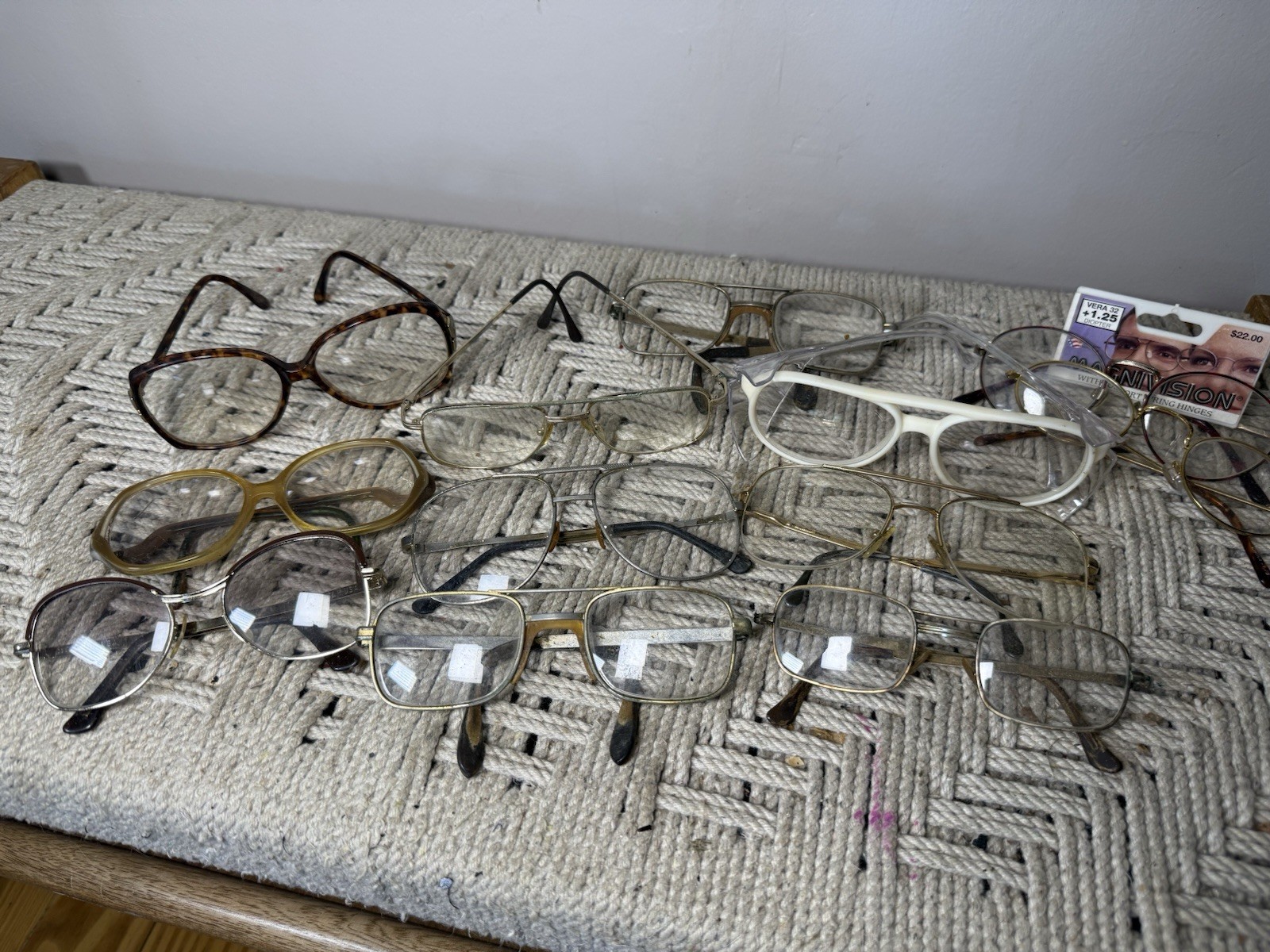 🍊Vintage MCM Lot of Eye Glass Frames w/ Lenses Variety of Brands & Styles!