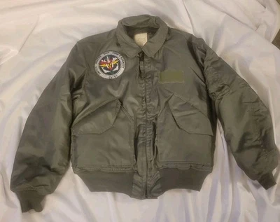 ジャケット・アウター US ARMY FLYER'S LIGHT WEIGHT JACKET 70s Flyers Jacket In Military Original Period Items (1976-1989) for