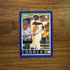 2015 Topps Carlos Correa 2013 Bowman Acrylic Wall Art 20