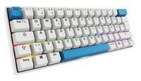 Sharkoon Skiller Sgk50 S4 Gen2 PBT White DE-Layout Gateron G 4044951041947