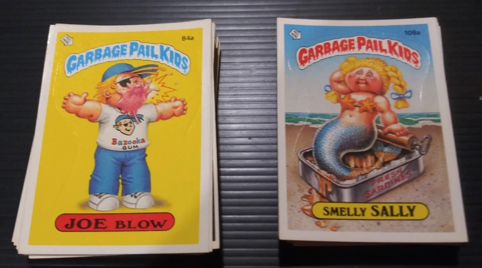 Vintage 1986 Garbage Pail Kids S3 84 thru 124 A/B Incomplete Miss 3 cards EX+ - Image 2 of 4
