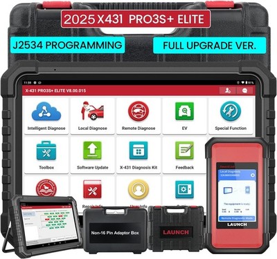 LAUNCH X431 PRO3S+ Elite SmartLink Bidirectional Scanner Remote Diagnostic tool