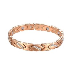 Copper Magnetic Bracelet Energy Healing Therapy Arthritis Pain Relief Men Women