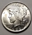1922-P Peace Silver Dollar....Brilliant Uncirculated