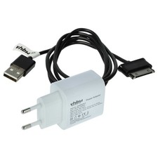 1 x alimentatore, 1 x cavo USB-A per Samsung Galaxy Tab 7,7 8,9 GT-N8013 GT-P1000