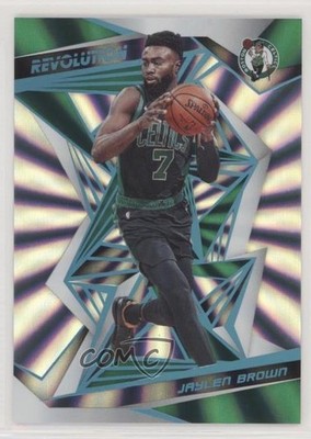 2019-20 Panini Revolution Sunburst 40/75 Jaylen Brown #46 r8f