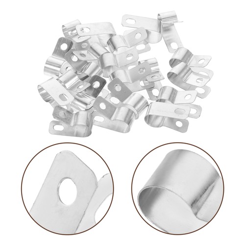 20 Pcs R-förmiger Drahtclip Kabelhalter -Clips Drahtbefestigungsclips - 第 9/12 張圖片