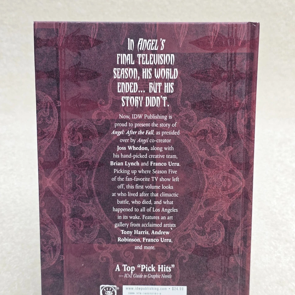ANGEL After the Fall VOL 1 HC Novela Gráfica BUFFY THE VAMPIRE SLAYER Foto 4 de 4