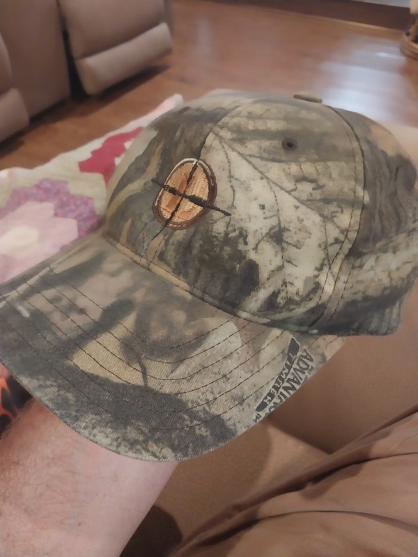 Camo Advantage Timber Pattern Cap America Snapback Hat- 6 Panel - Pre-owned
