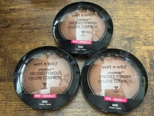 Wet N Wild Photo Focus Pressed Powder #828C Cocoa QTY:3