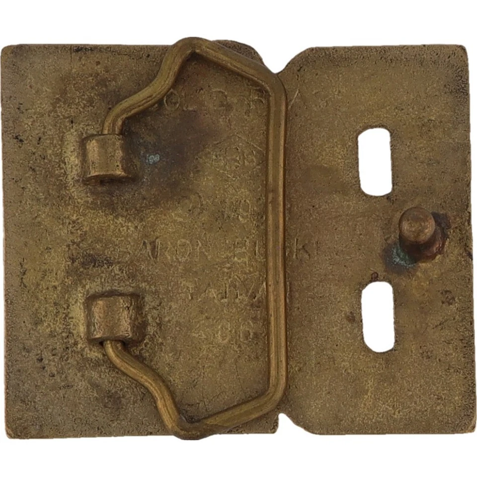 Hebilla de cinturón vintage de latón William Willie Willy Bill Billy nombre años 70 Foto 2 de 4