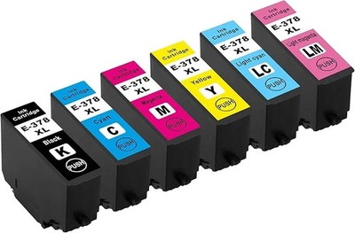 6 Tinte Drucker Patronen für EPSON XP-8000 XP-8005 XP-8700 XP-15000 (kein OEM)