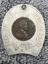 Vintage Lucky Penny Pendant Keep Me And Never Go Broke