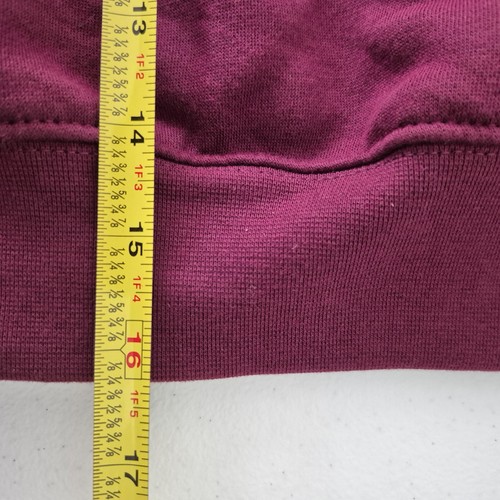 Jordan Hoodie Girls Small Bordeaux Purple Pullover Jumpman Logo Fleece Youth NEW - Picture 7 of 7