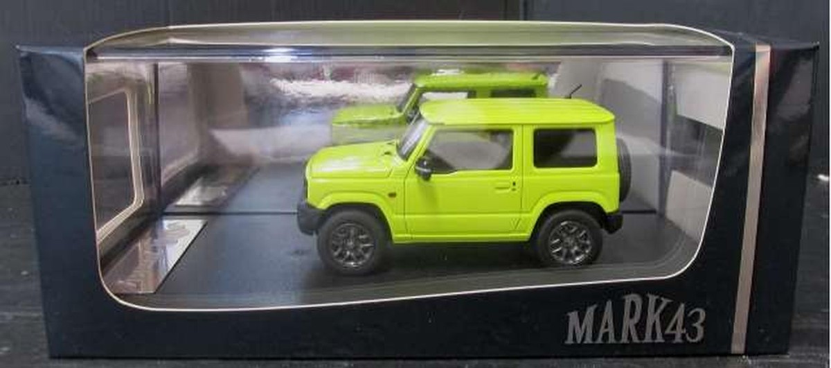 SUZUKI ジムニー MARK43 1/43スケール キネティックイエロー Amazon | MARK43 1/43 スズキジムニー (JB64W) XL キネティック
