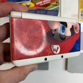 Nintendo 3DS Super Mario 3D Land Edition Console W/ Charger White Box TESTED