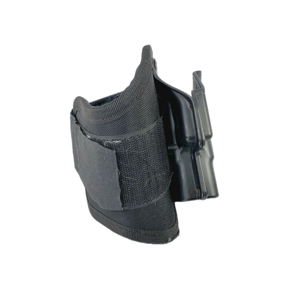 Кобура на лодыжку Fobus для Glock 26 27 33 поколения 3 4 полимерная черная для правой руки - GL26A - Изображение 2 из 4