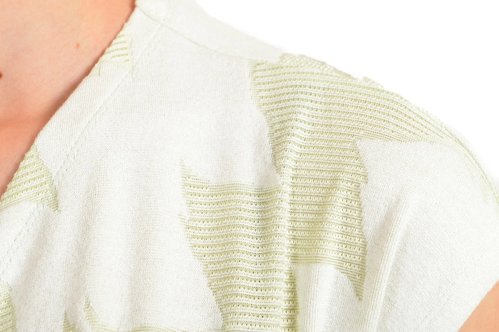 OFF WHITE Just Cavalli mini abito donna scollo a V bicolore US S IT 40