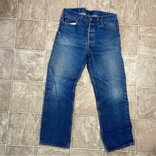 Vintage Levi's Blue Straight Jeans Classic Indigo Wash