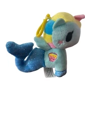 Tokidoki Mermicorno Shelly Plush Keychain Mermaid Unicorn Shell Seashell Purse