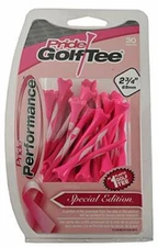Evolution Golf Tee Breast Cancer Awareness 2 3/4" (30 tees)