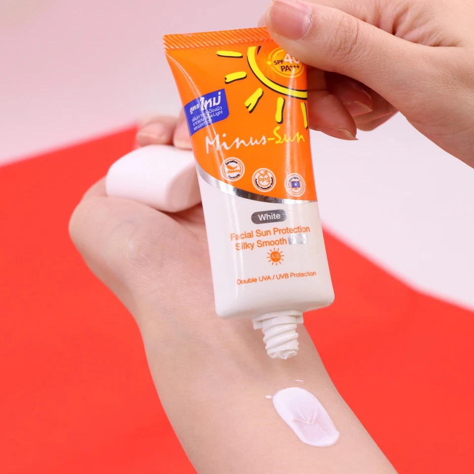 Minus Sun Minus Sol White Shade Facial Protection SPF40 Broad Spectrum 30g x 2 - Image 2 of 4