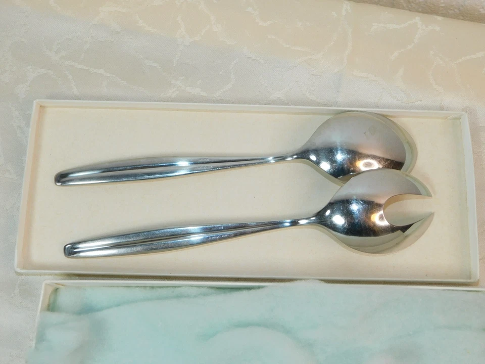 Couverts À Salade WMF - Cromargan ! 2 Pièces - Photo 3/4