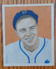 1949 Bowman - Gray Back #91 Dick Wakefield