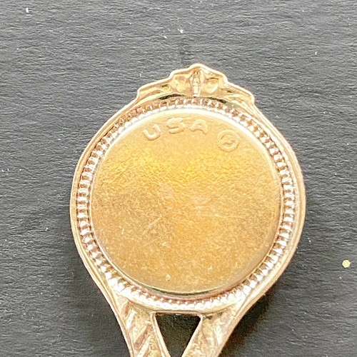 Souvenir Collectible Spoon Bicentennial USA Stainless 3.5 in Vintage - Picture 4 of 6