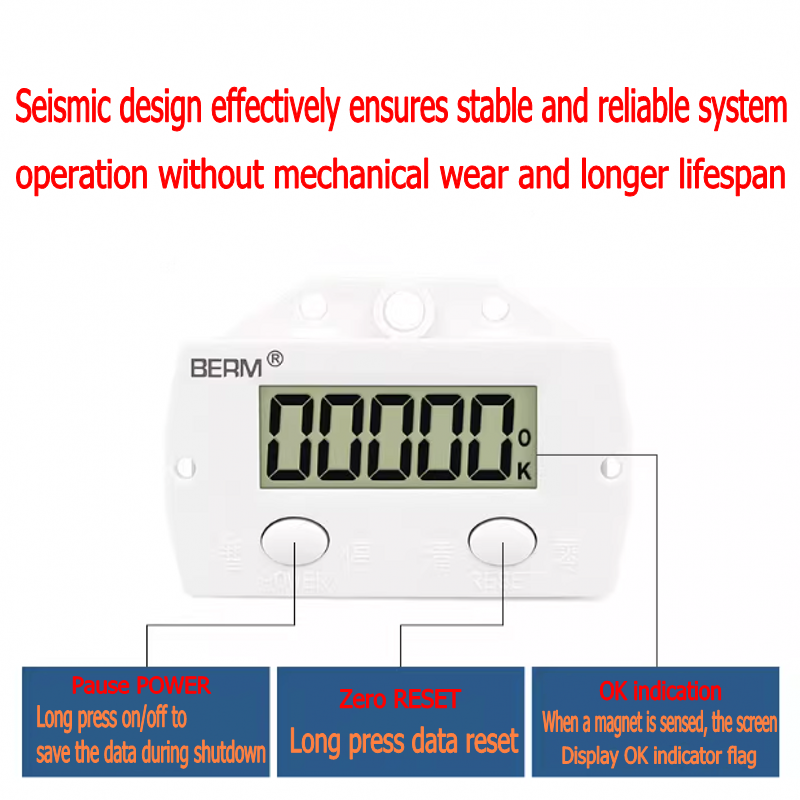 Geschwindigkeitsmessgerät Mit LCD Display - Präzise Messung Bis 3600b/m | Für Schussgeschwindigkeit
