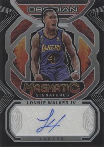 Lonnie Walker IV 2022-23 Obsidian FOTL Blue Flood 2/16 | eBay