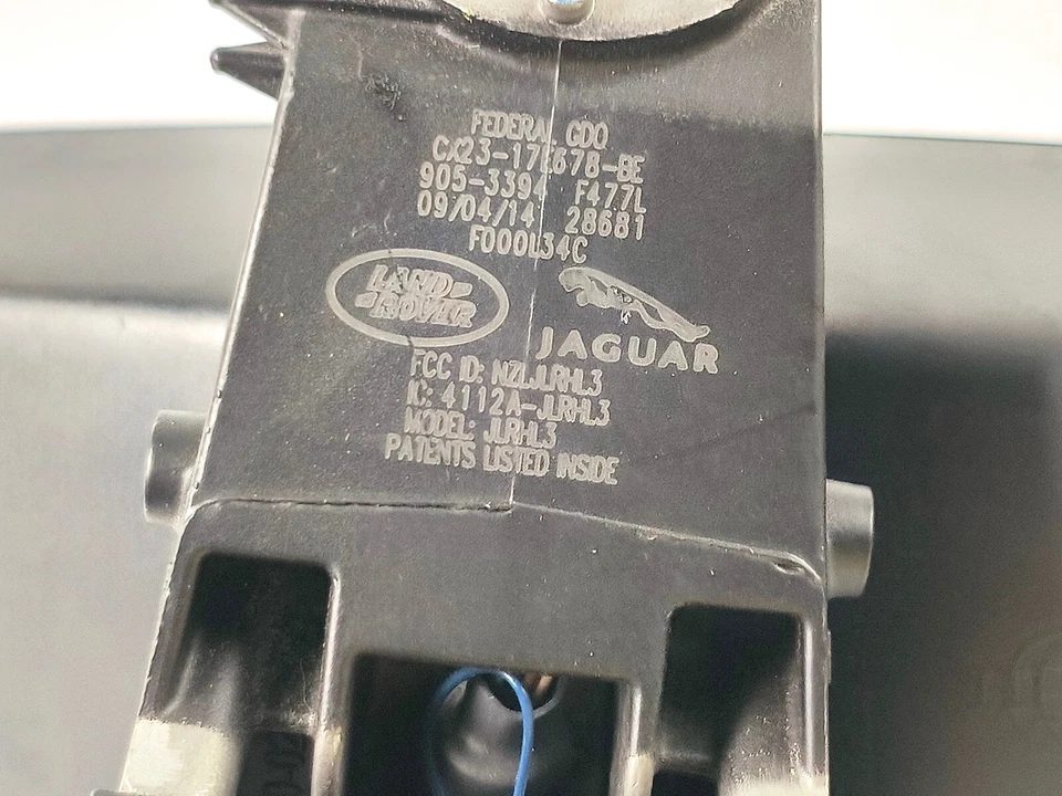 13-15 JAGUAR XF FRONT WINDSHIELD INTERIOR REAR VIEW MIRROR ASSEMBLY OEM - Image 4 of 4