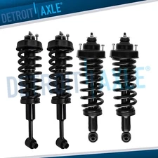 Front Rear Struts for 2004 2005 Ford Explorer Mercury Mountaineer w/Coil Spring
