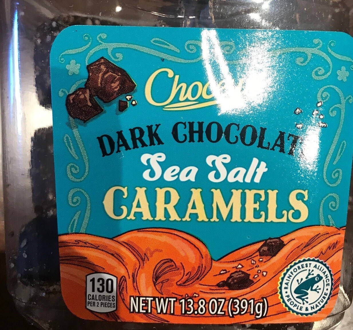 Choseur Dark Chocolate Sea Salt Caramels 13.8 oz 15.87 FREE SHIPPING!! eBay