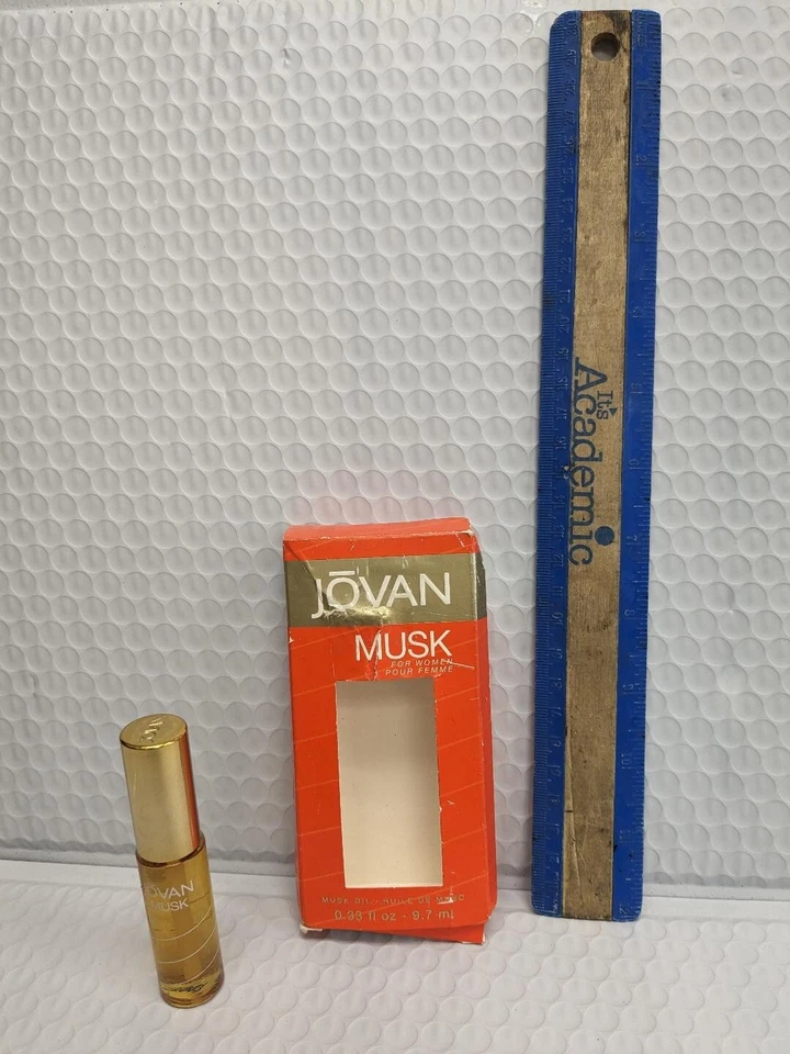 Aceite Jovan Musk (fórmula original) 9,7 ml/0,33 oz SPLASH de Coty para mujer trasero Foto 4 de 4