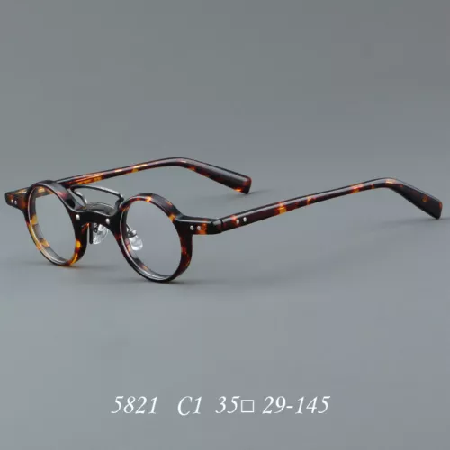 Acetat Retro Japanische Runde Lesebrille Herren Damen Lesebrille Brillengestell - Bild 12 von 18