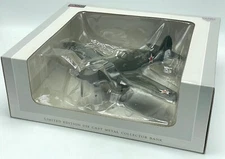1:48 Spec Cast P-40 Warhawk USAAC Plane Die Cast Metal Collector Bank WWII 44002