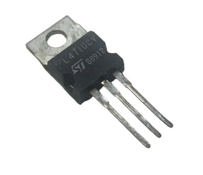 L4710CV Regulator LDO Positive 10V 0.5A TO-220 (LOT OF 2)   Fast Shipping  