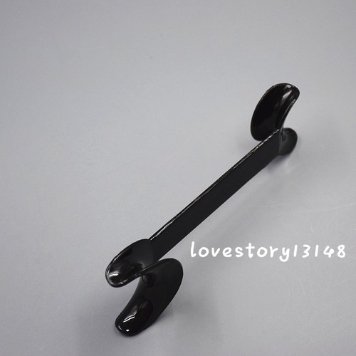 Dental Mouth Opener Cheek Lip Retractor Double Head Fishtail Black Small/Large - Picture 17 of 36