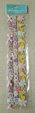 Jolee's Boutique 3D Border Stickers It's A Girl 3Pc. Bunnies/Gems/Bows