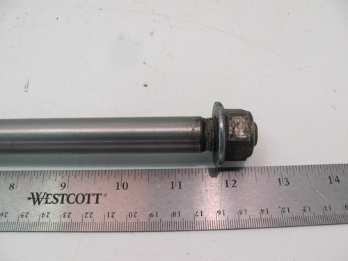 1983 HONDA VT500FT VT500 ASCOT FRONT WHEEL AXLE BOLT - Picture 3 of 5