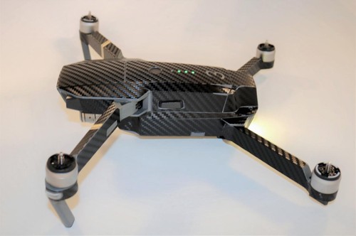 DJI MAVIC PRO / PLATINUM - SKIN - CARBON SCHWARZ - 3-5 Batterien /Drohne/Zubehör - Picture 6 of 12