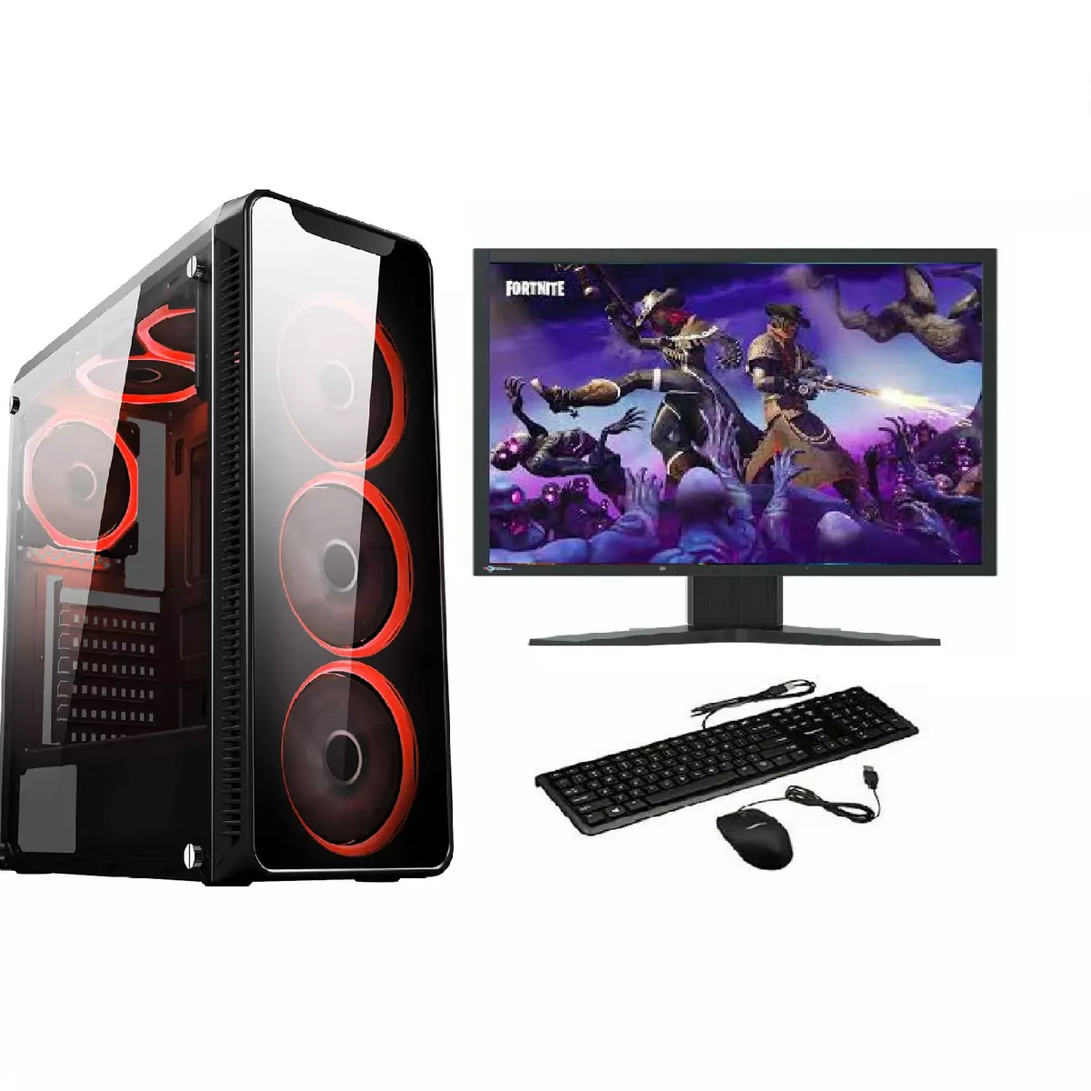 Gaming PC Bundle Quad Core i5 Computer RAM 1TB Windows 10 2GB GT710 WiFi UK | eBay